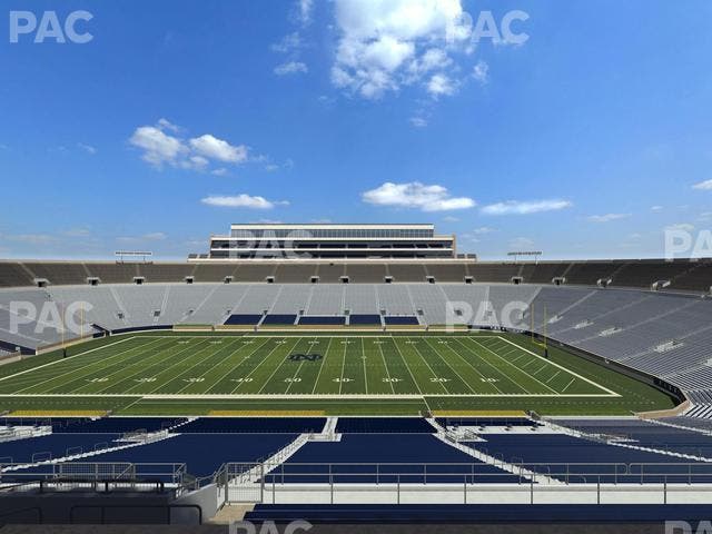 Notre Dame Stadium - Section 1842 Box 2 Seat View
