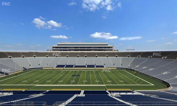 Notre Dame Stadium - Section 1842 Box 2 Seat View