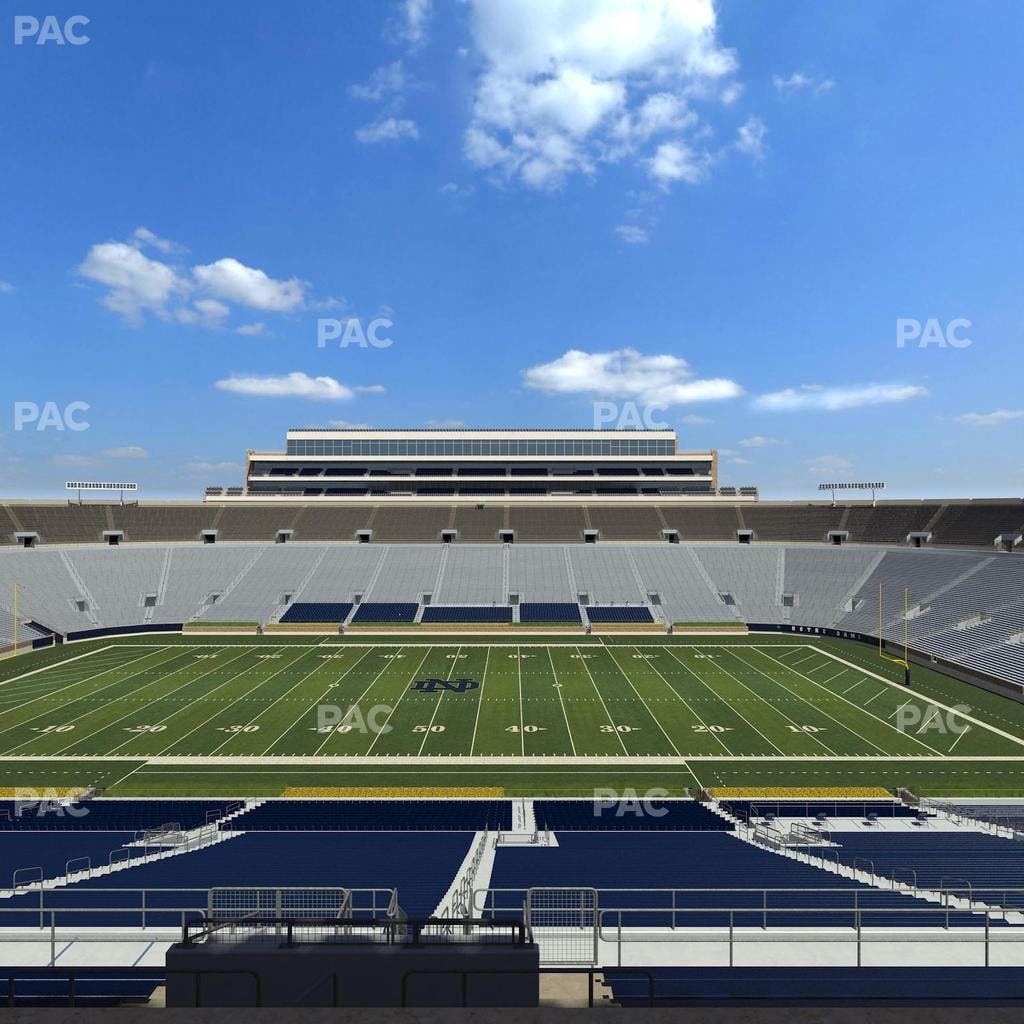 Notre Dame Stadium - Section 1842 Box 3 Seat View