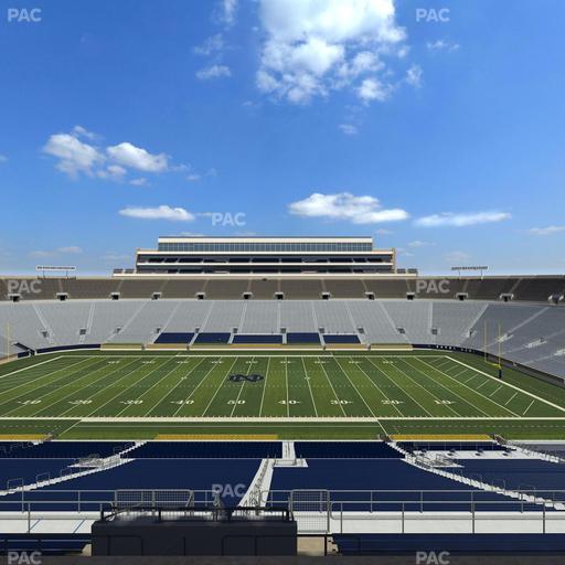 Notre Dame Stadium - Section 1842 Box 3 Seat View