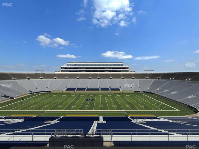 Notre Dame Stadium - Section 1842 Box 3 Seat View
