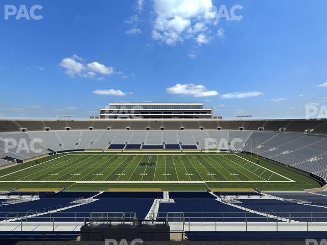 Notre Dame Stadium - Section 1842 Box 3 Seat View
