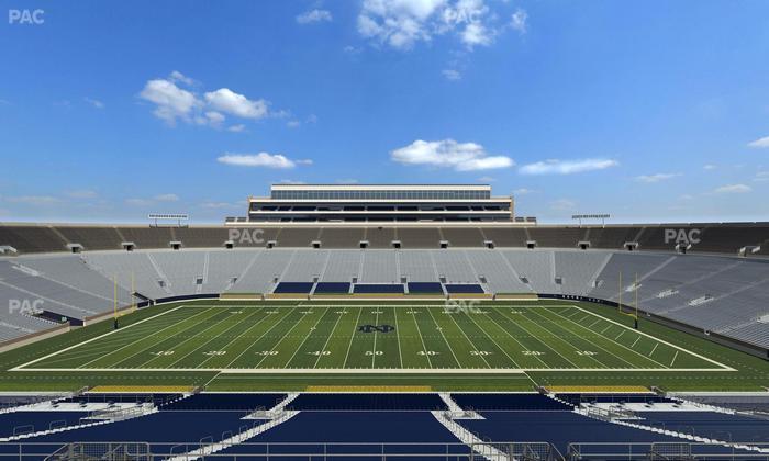 Notre Dame Stadium - Section 1842 Box 4 Seat View