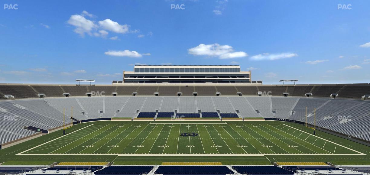 Notre Dame Stadium - Section 1842 Box 5 Seat View