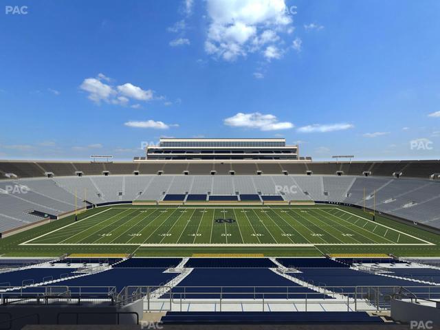 Notre Dame Stadium - Section 1842 Box 5 Seat View