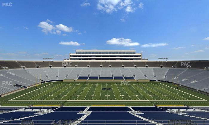 Notre Dame Stadium - Section 1842 Box 5 Seat View