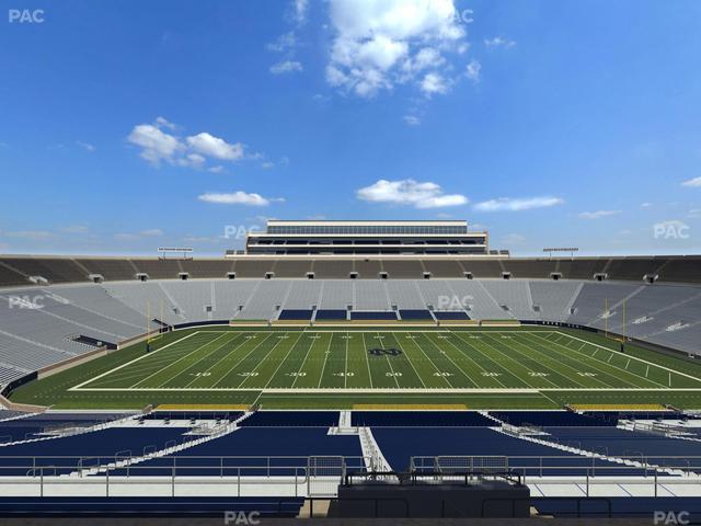 Notre Dame Stadium - Section 1842 Box 6 Seat View