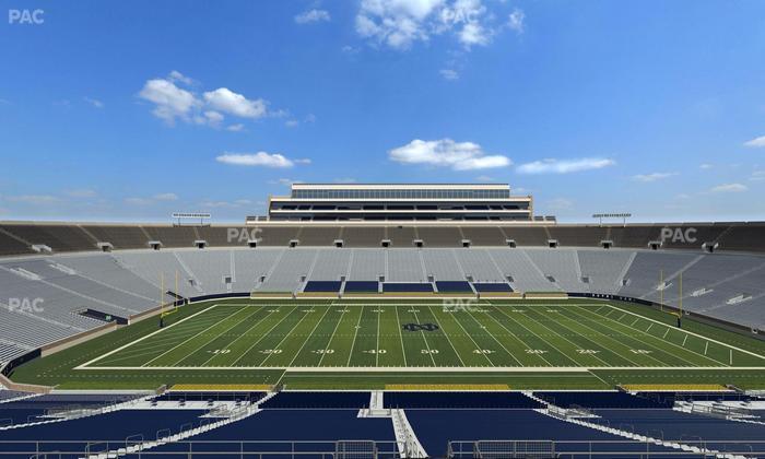 Notre Dame Stadium - Section 1842 Box 6 Seat View
