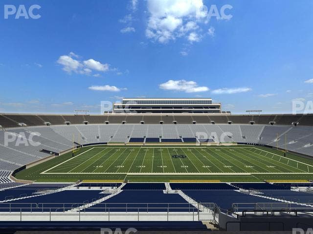 Notre Dame Stadium - Section 1842 Box 7 Seat View