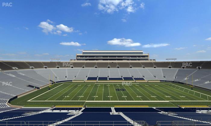 Notre Dame Stadium - Section 1842 Box 7 Seat View