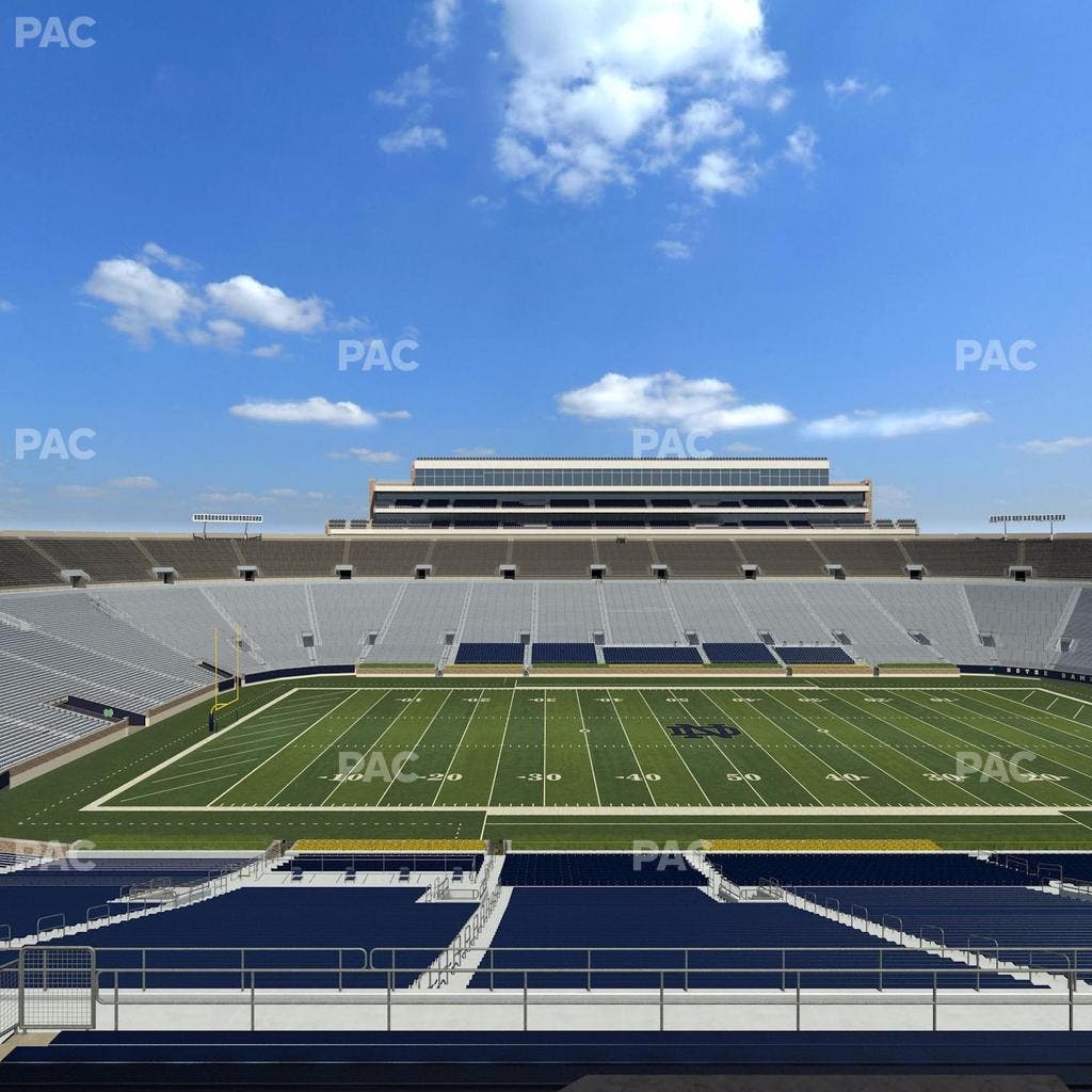 Notre Dame Stadium - Section 1842 Box 8 Seat View