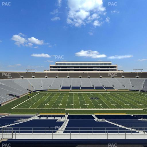 Notre Dame Stadium - Section 1842 Box 8 Seat View