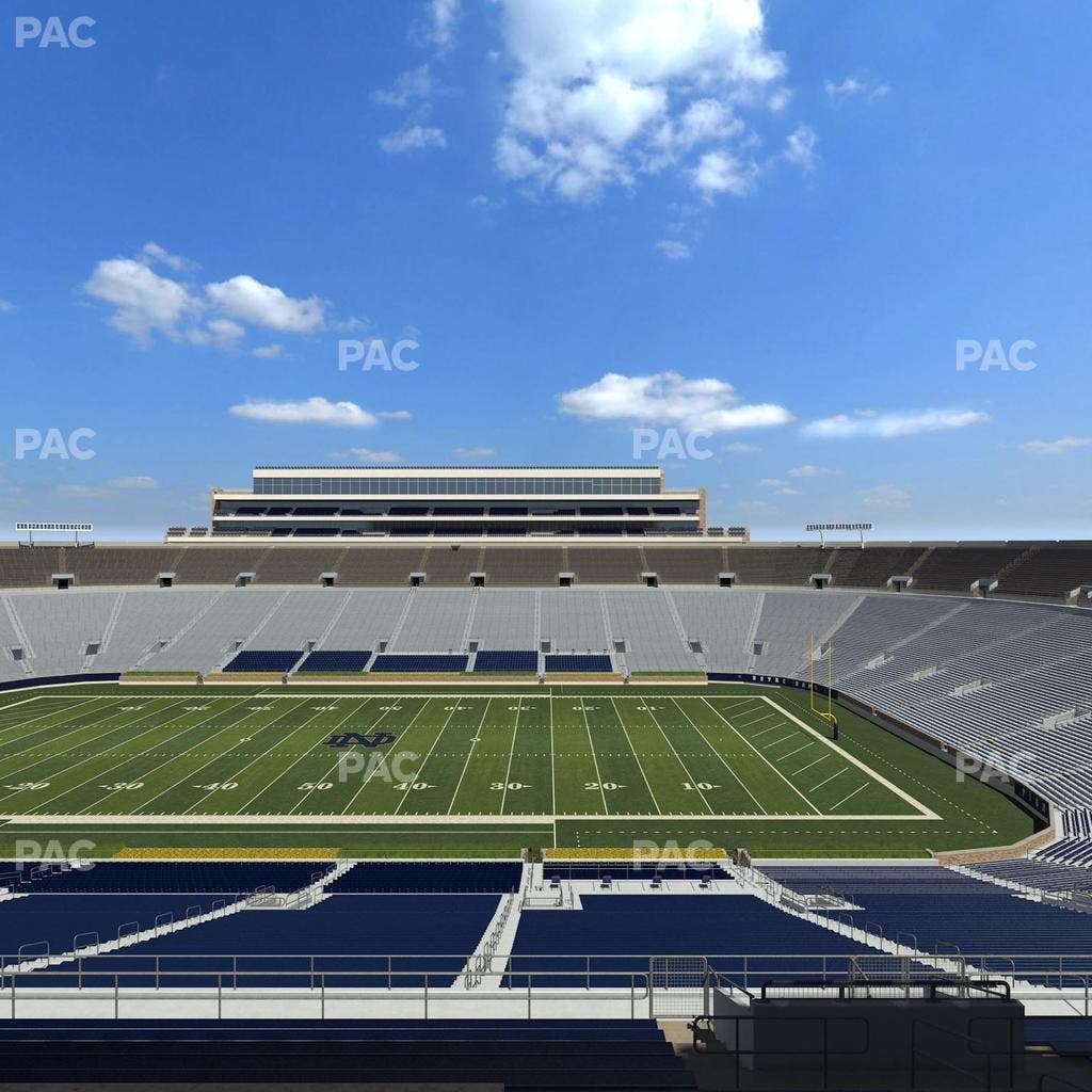 Notre Dame Stadium - Section 1842 Box 9 Seat View