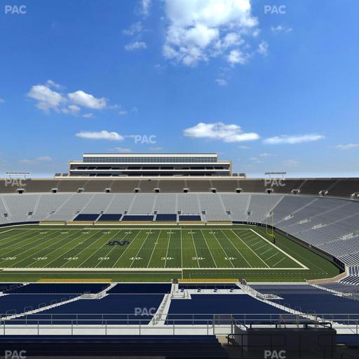 Notre Dame Stadium - Section 1842 Box 9 Seat View