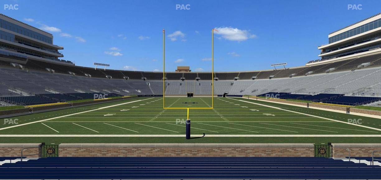 Notre Dame Stadium - Section 19 Seat View