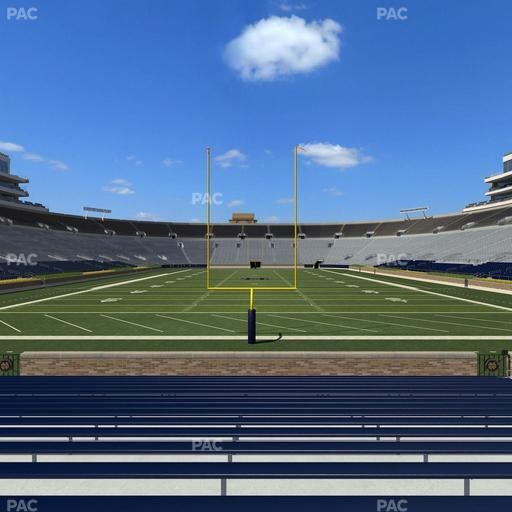 Notre Dame Stadium - Section 19 Seat View