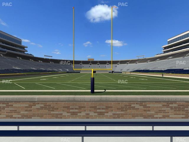 Notre Dame Stadium - Section 19 Seat View