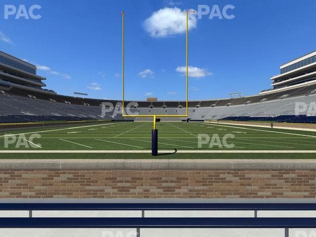 Notre Dame Stadium - Section 19 Seat View