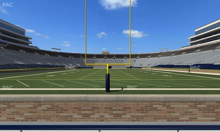 Notre Dame Stadium - Section 19 Seat View