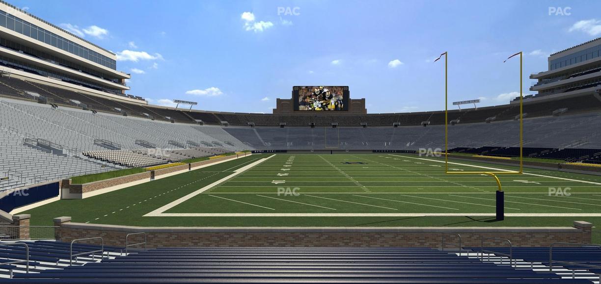 Notre Dame Stadium - Section 2 Seat View