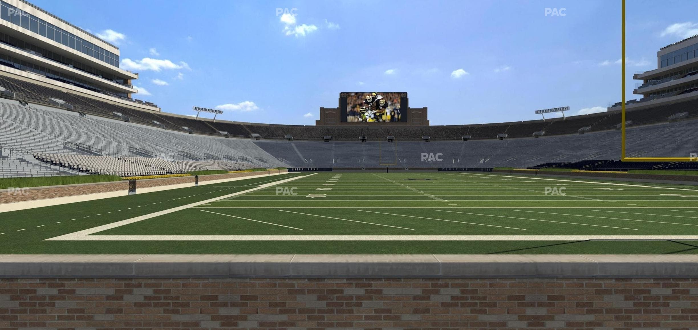 Notre Dame Stadium - Section 2 Seat View