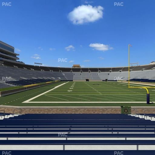 Notre Dame Stadium - Section 20 Seat View