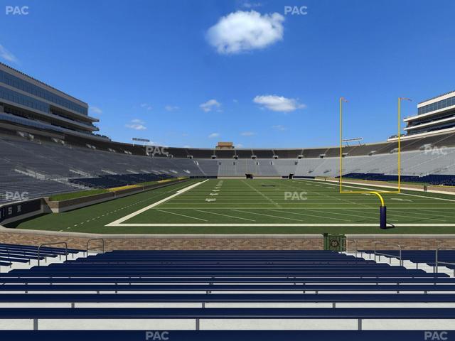 Notre Dame Stadium - Section 20 Seat View