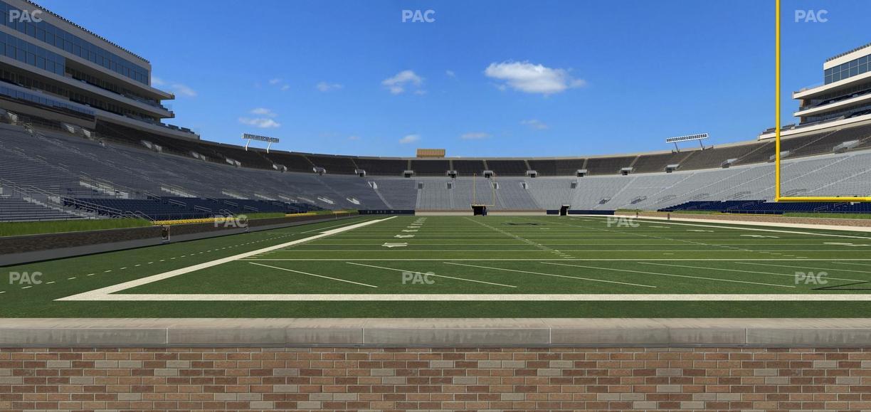 Notre Dame Stadium - Section 20 Seat View