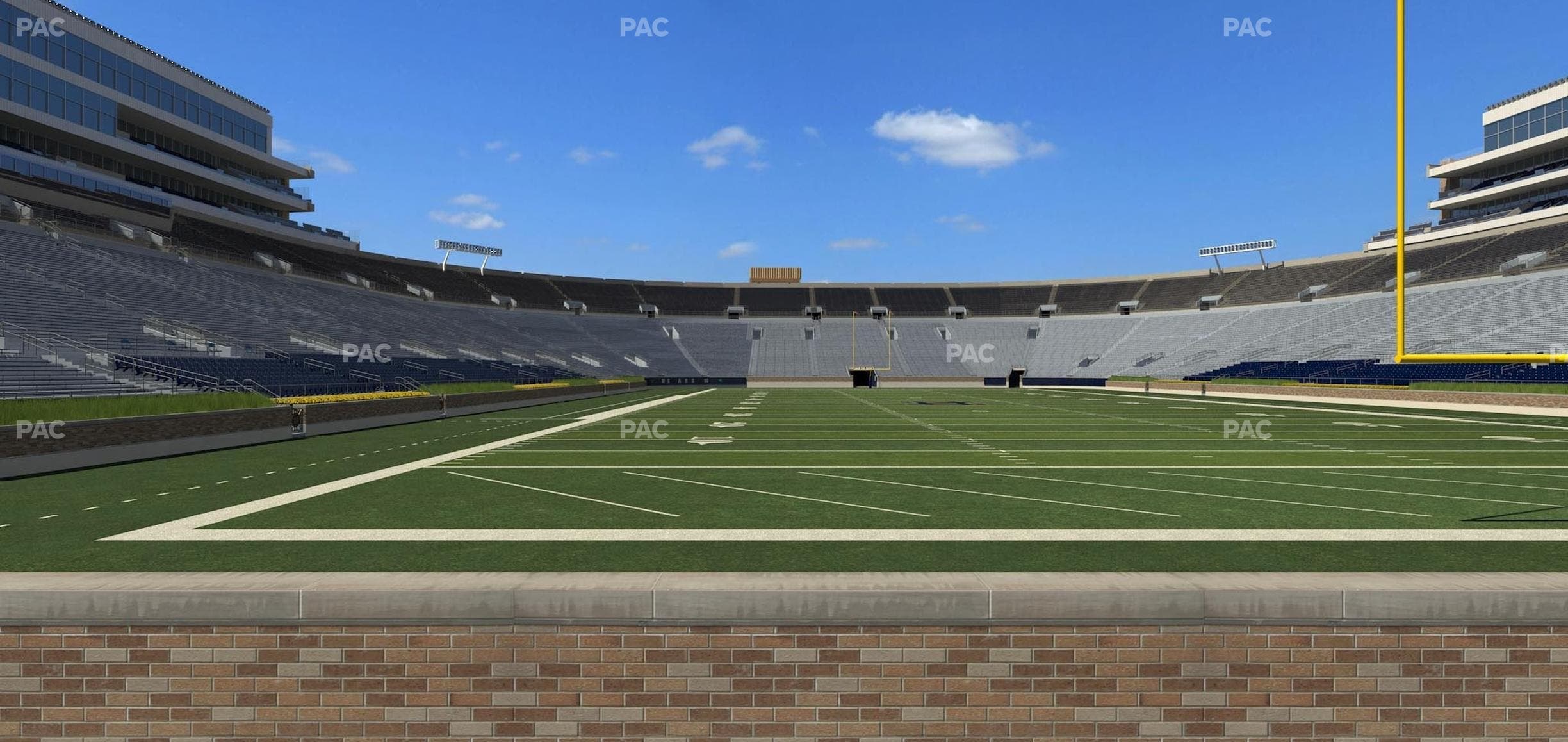 Notre Dame Stadium - Section 20 Seat View