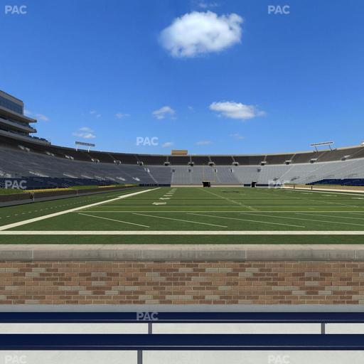 Notre Dame Stadium - Section 20 Seat View