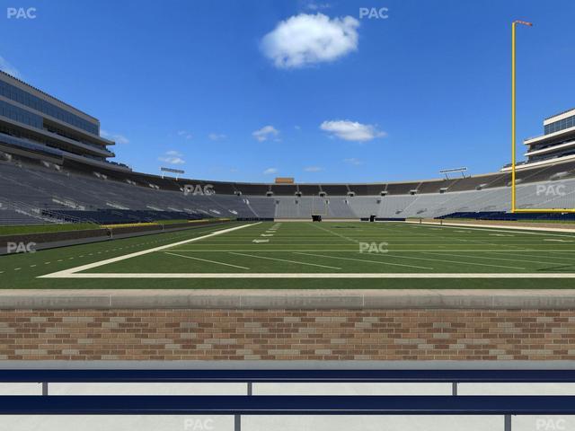 Notre Dame Stadium - Section 20 Seat View