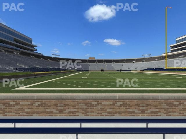 Notre Dame Stadium - Section 20 Seat View