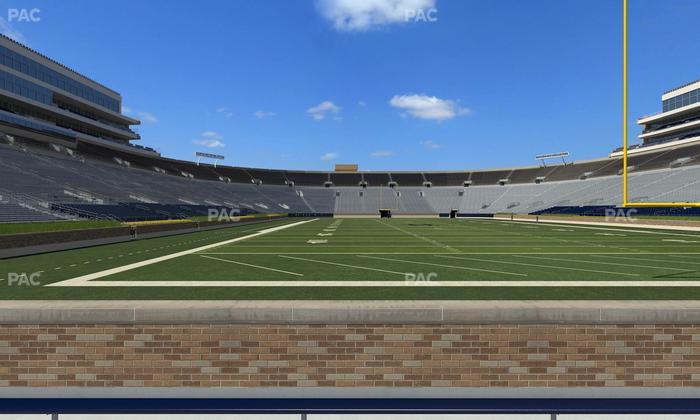 Notre Dame Stadium - Section 20 Seat View