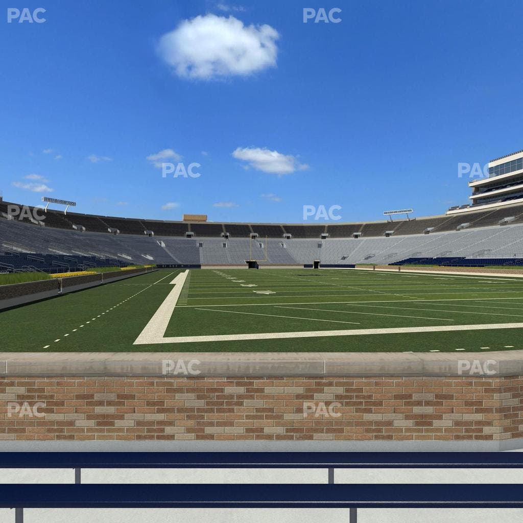 Notre Dame Stadium - Section 21 Seat View