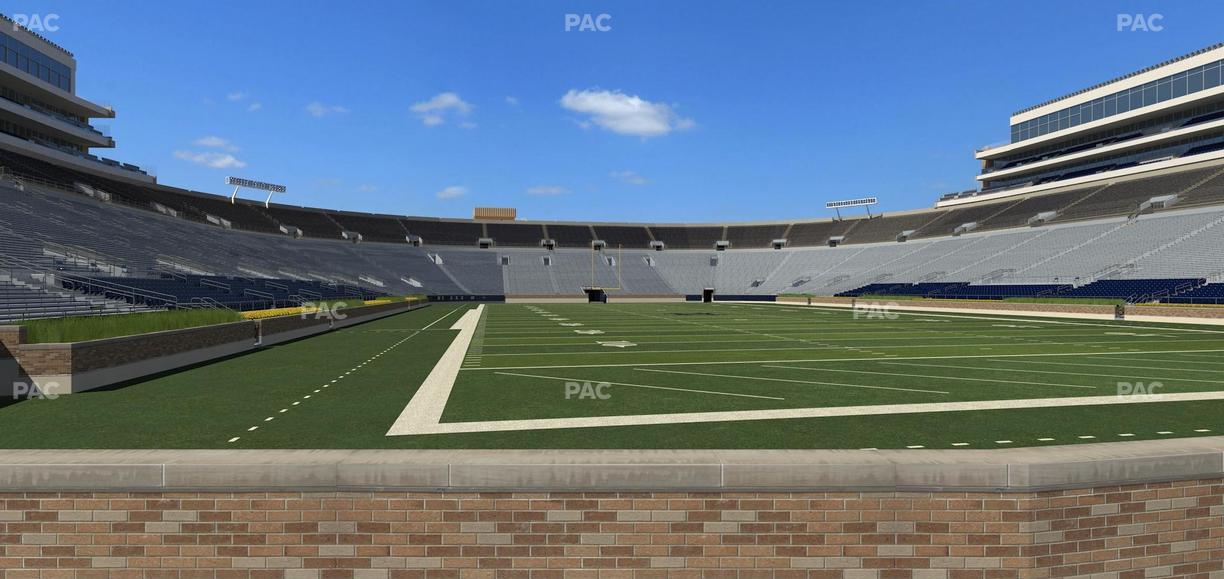 Notre Dame Stadium - Section 21 Seat View
