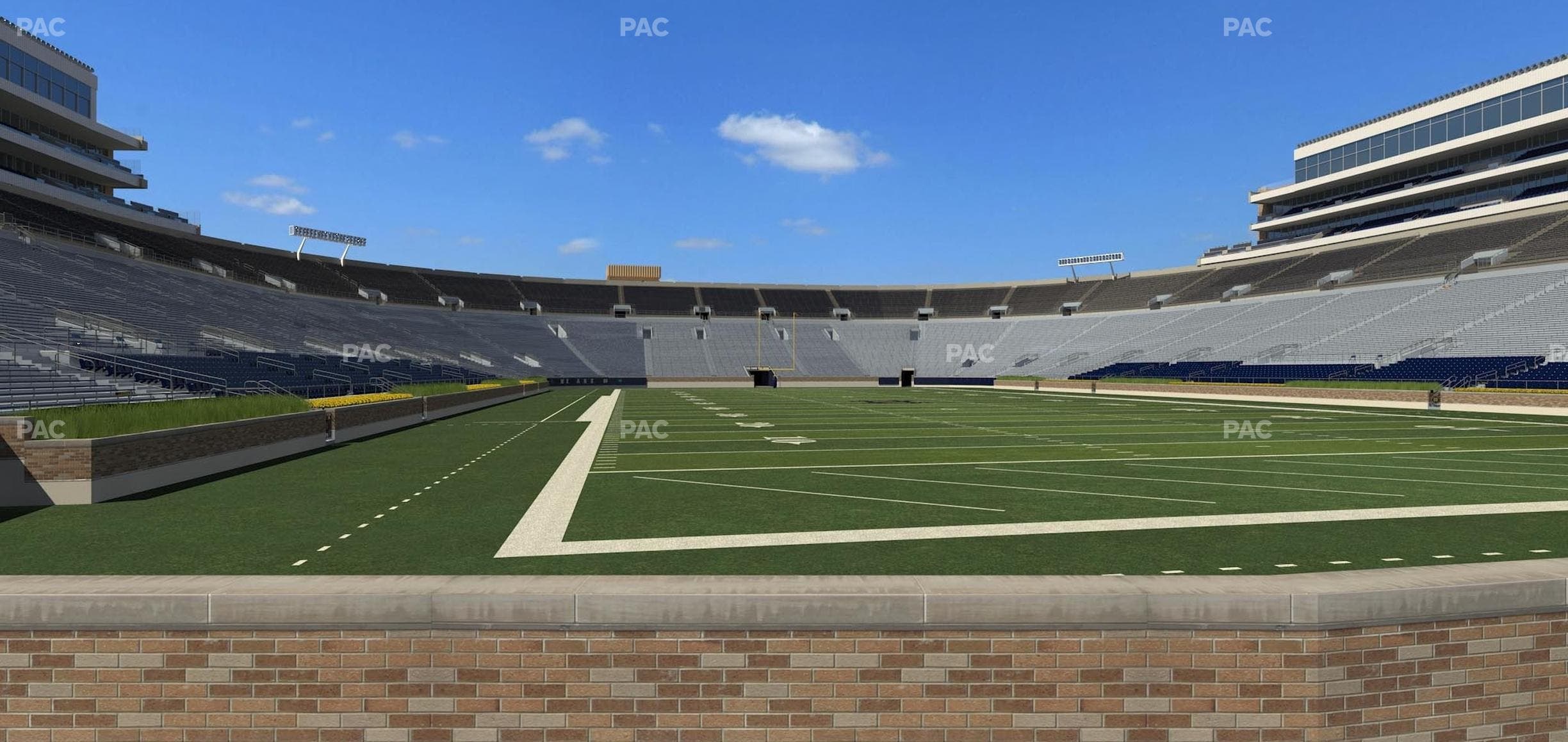 Notre Dame Stadium - Section 21 Seat View