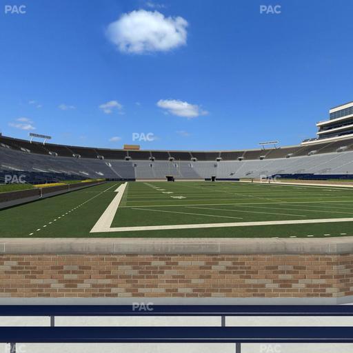 Notre Dame Stadium - Section 21 Seat View