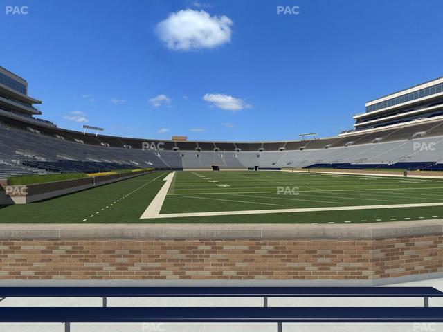 Notre Dame Stadium - Section 21 Seat View