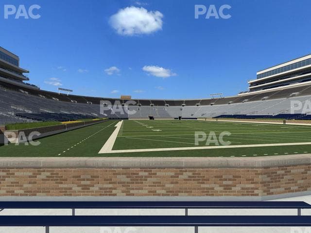 Notre Dame Stadium - Section 21 Seat View