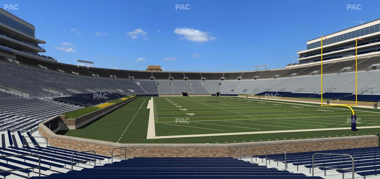 Notre Dame Stadium - Section 21 Seat View