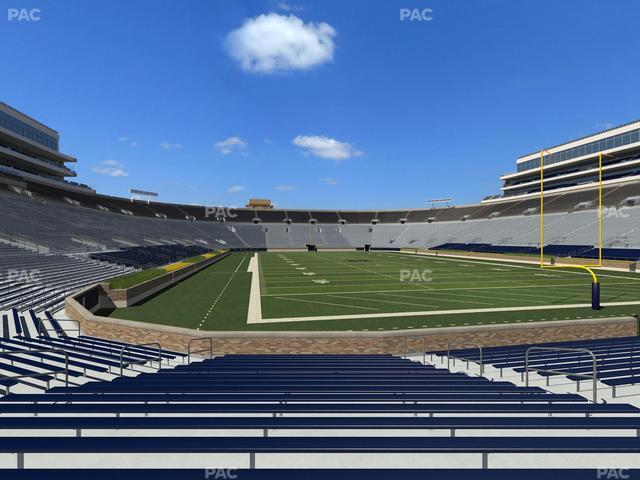 Notre Dame Stadium - Section 21 Seat View