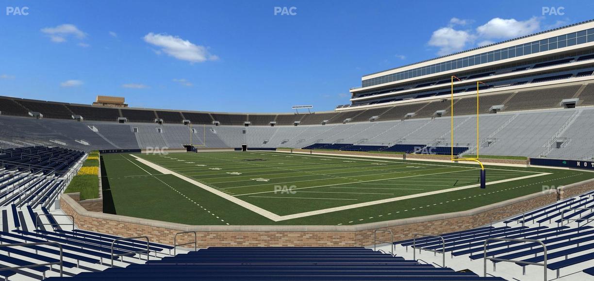 Notre Dame Stadium - Section 22 Seat View