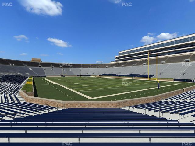 Notre Dame Stadium - Section 22 Seat View