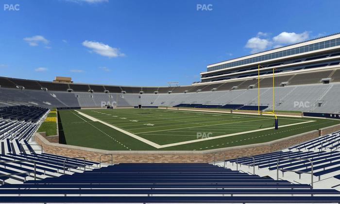 Notre Dame Stadium - Section 22 Seat View