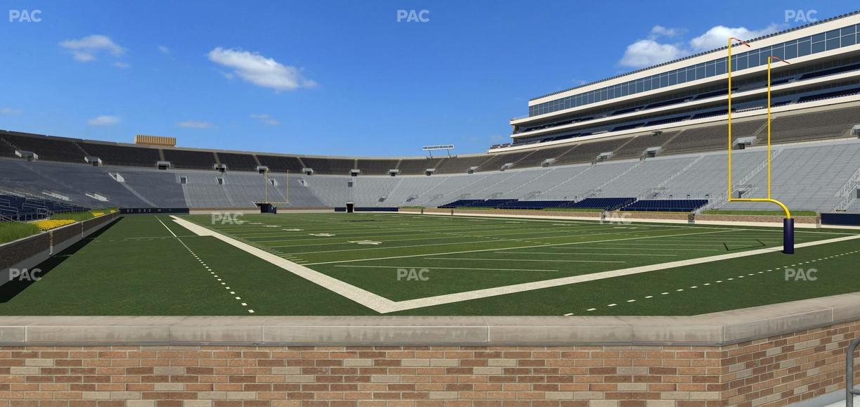 Notre Dame Stadium - Section 22 Seat View
