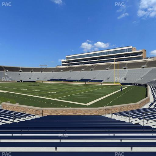 Notre Dame Stadium - Section 23 Seat View