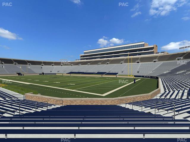 Notre Dame Stadium - Section 23 Seat View