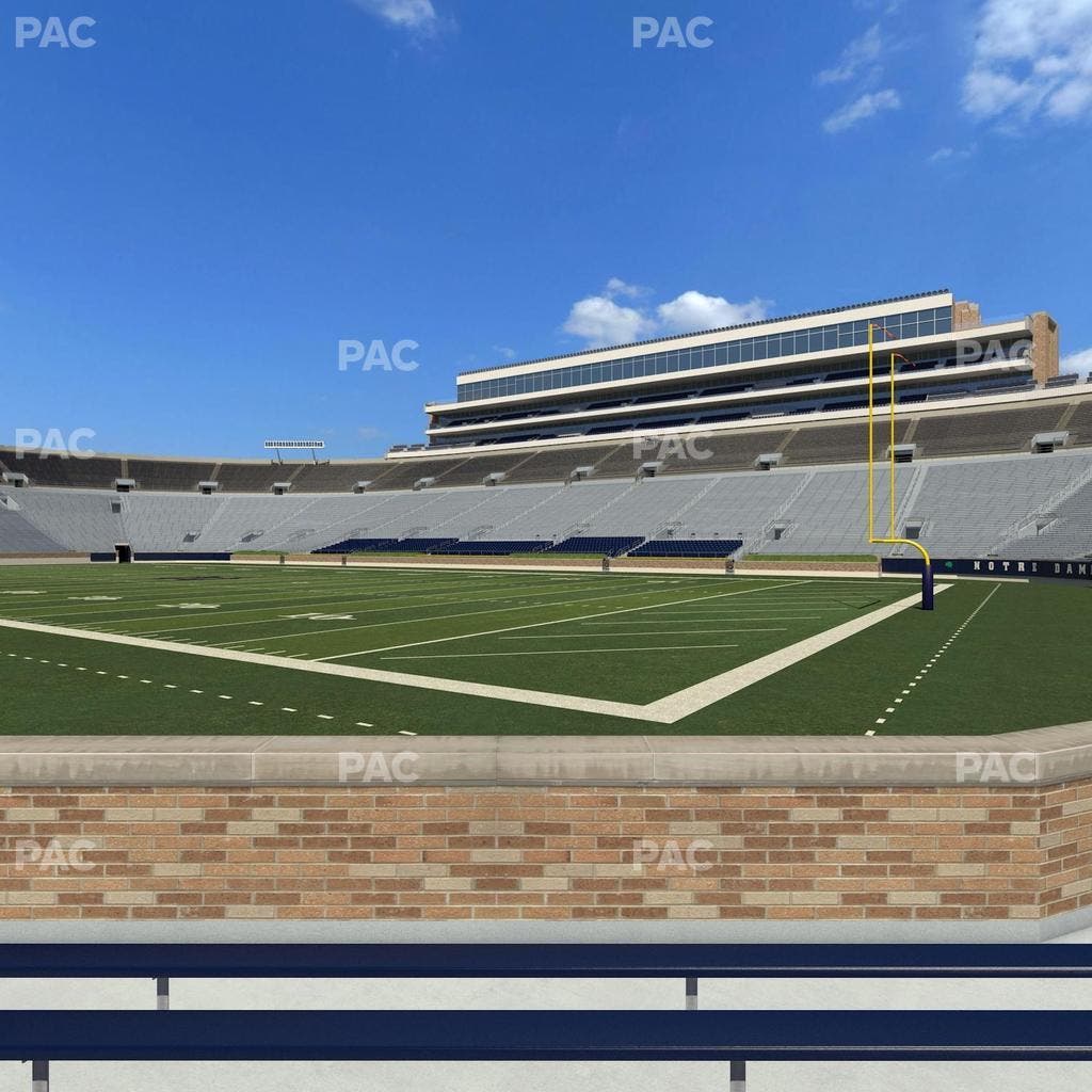 Notre Dame Stadium - Section 23 Seat View