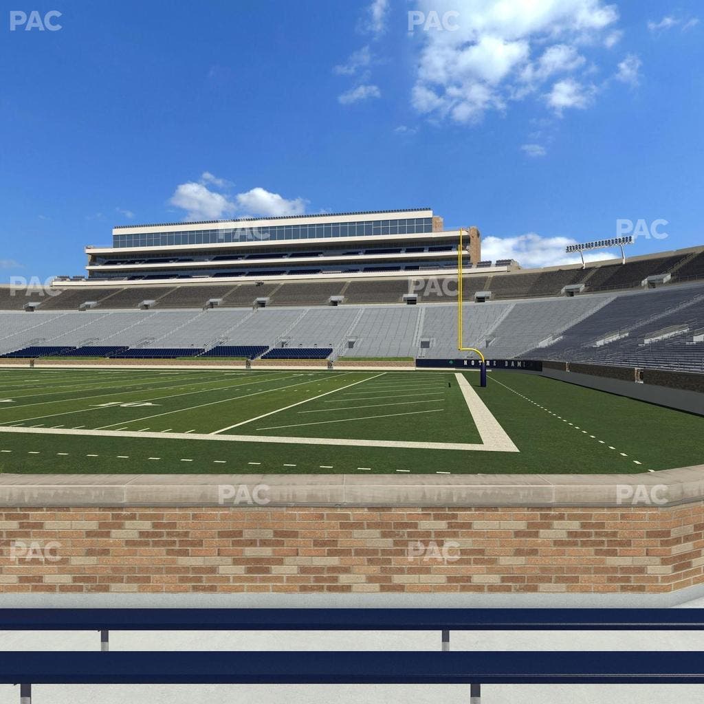 Notre Dame Stadium - Section 24 Seat View