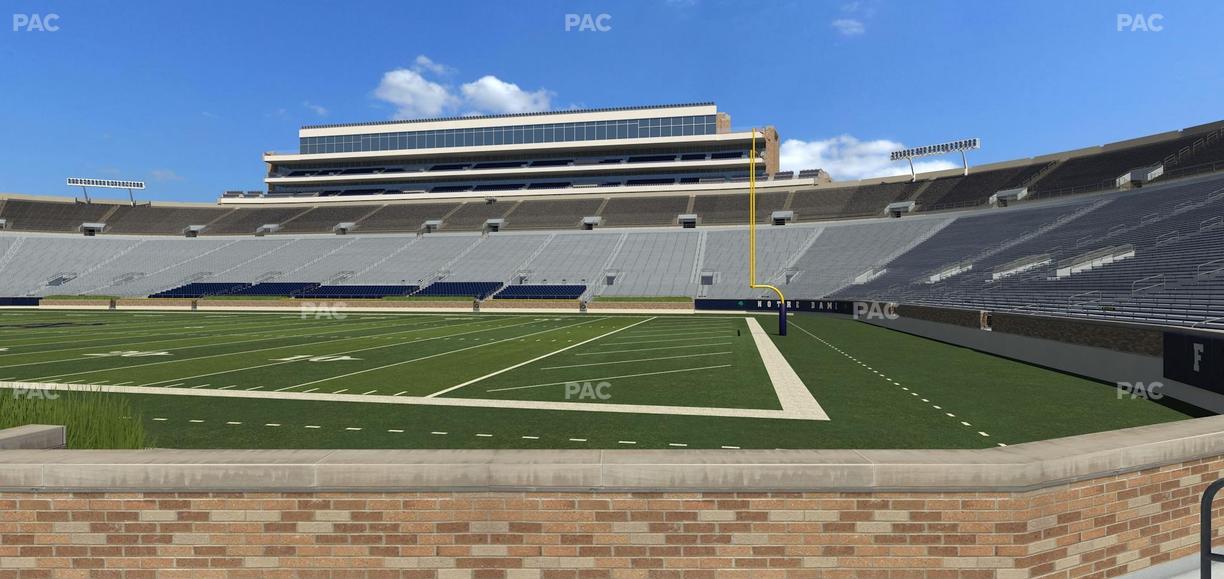 Notre Dame Stadium - Section 24 Seat View